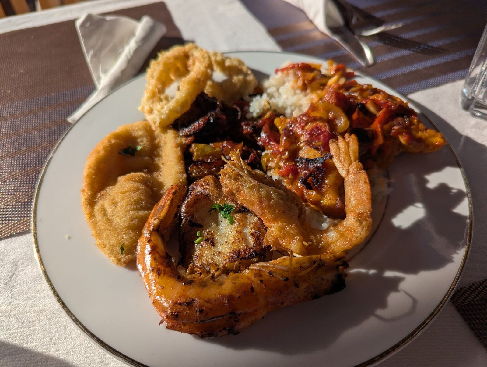 Oriental dish served on board a dahabeya Nile cruise