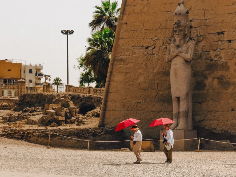 Luxor Temple entrance