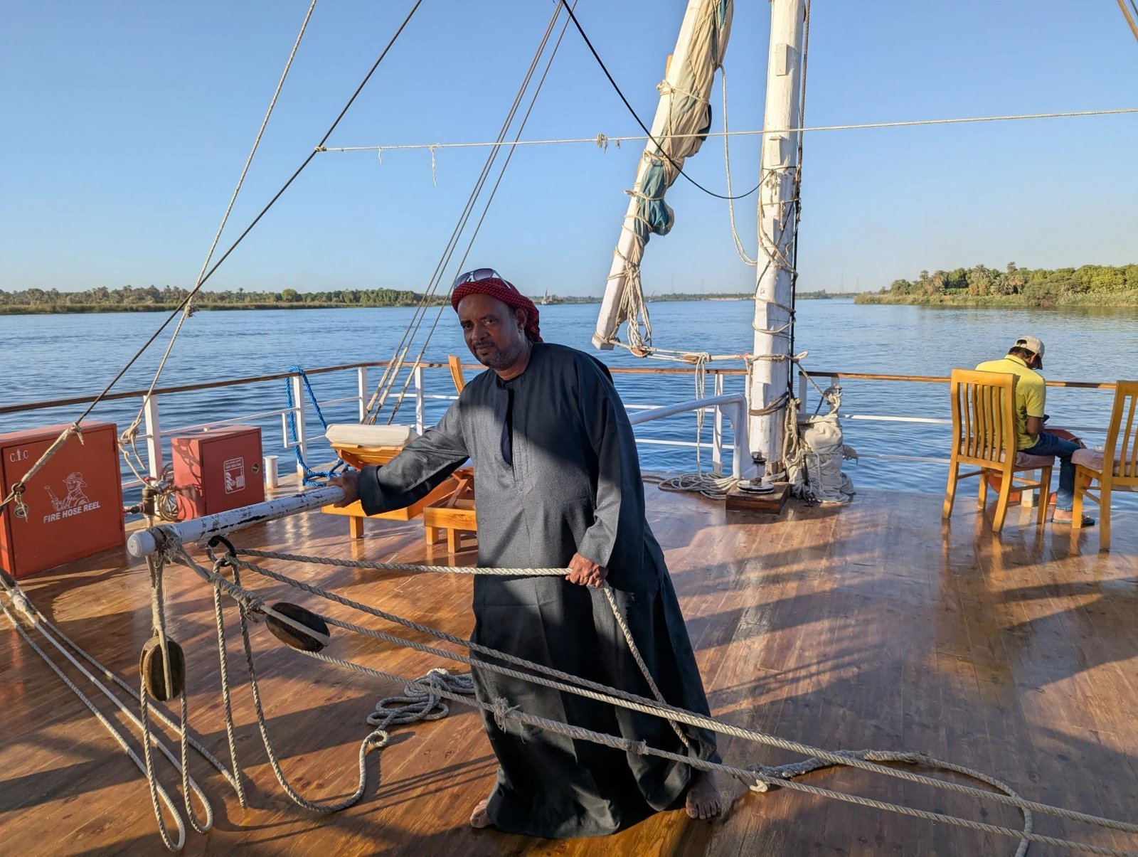 Pyramids and Nile journey